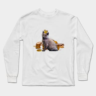 el gato mas rico del mundo 07 Long Sleeve T-Shirt
